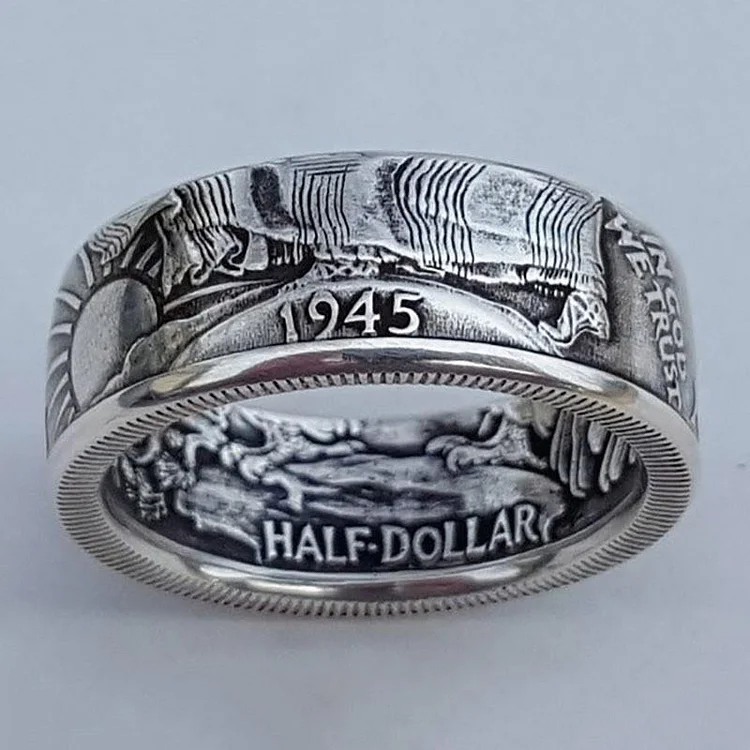 Vintage Versatile $1945 Engraved Ring