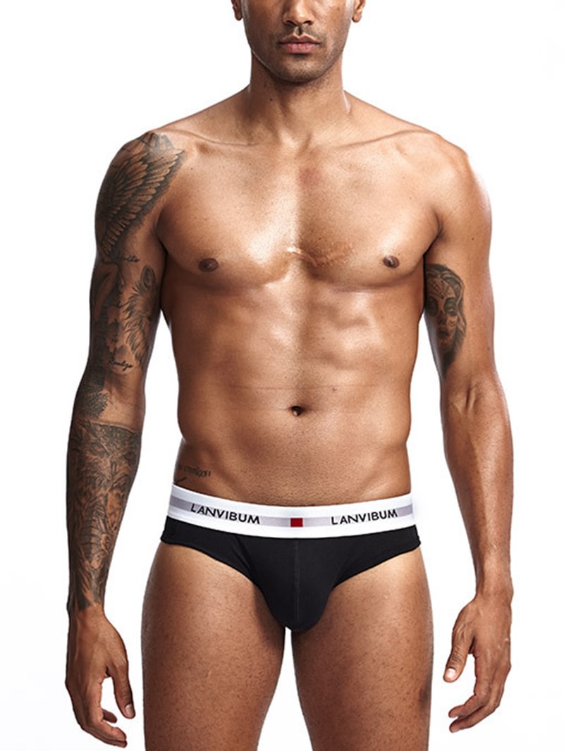 Cotton Stretch Breathable Mid-rise Brief in  mildstyles