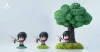 Chibi Ver. Mikasa Ackerman under the Tree - Attack On Titan Statue - AZ Studio