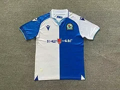 Fans Version 2023-2024 Blackburn Rovers Home Soccer Jersey
