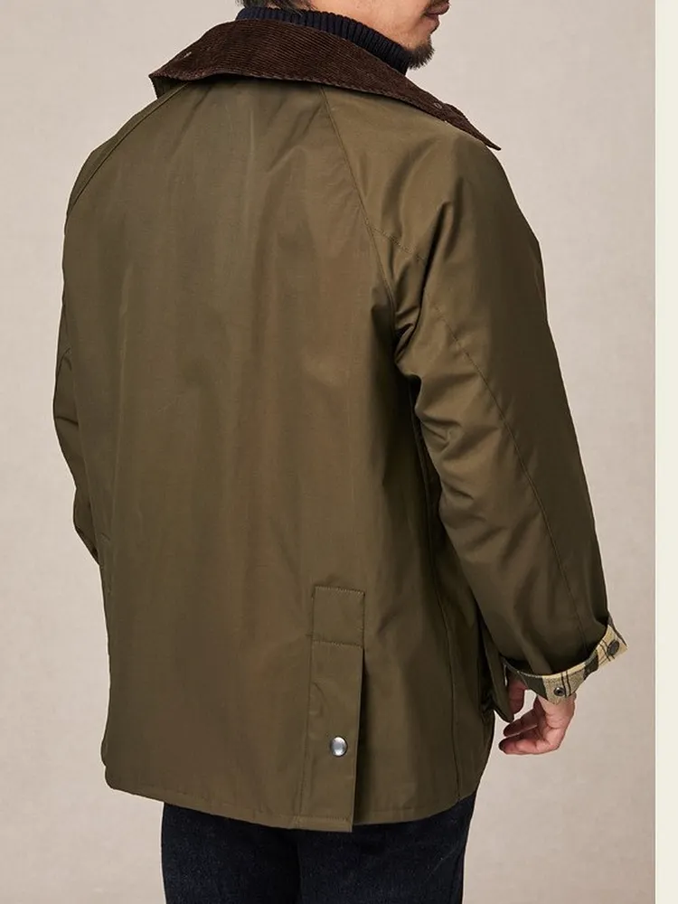 Classic Field Jacket for Men with Full Zip Front