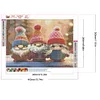 Diamond Painting-DIY Full Round Drill Winter Gnome