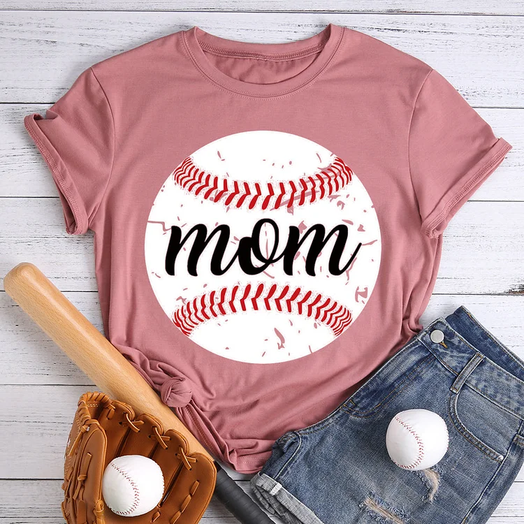 Baseball mom T-Shirt Tee -00097