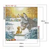 Diamond Painting-DIY Full Round Drill Donkey（40*40cm）
