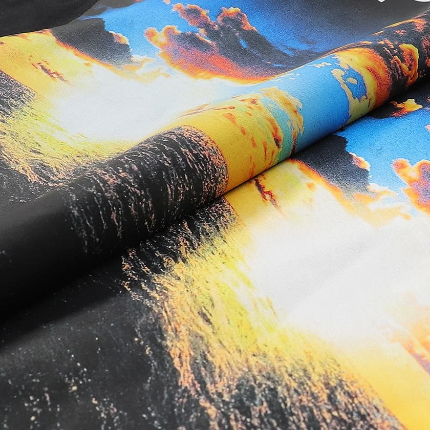 Purple 2023 new fashion T-shirt short sleeves