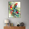 Colorful Birds-Partial Round Diamond Painting