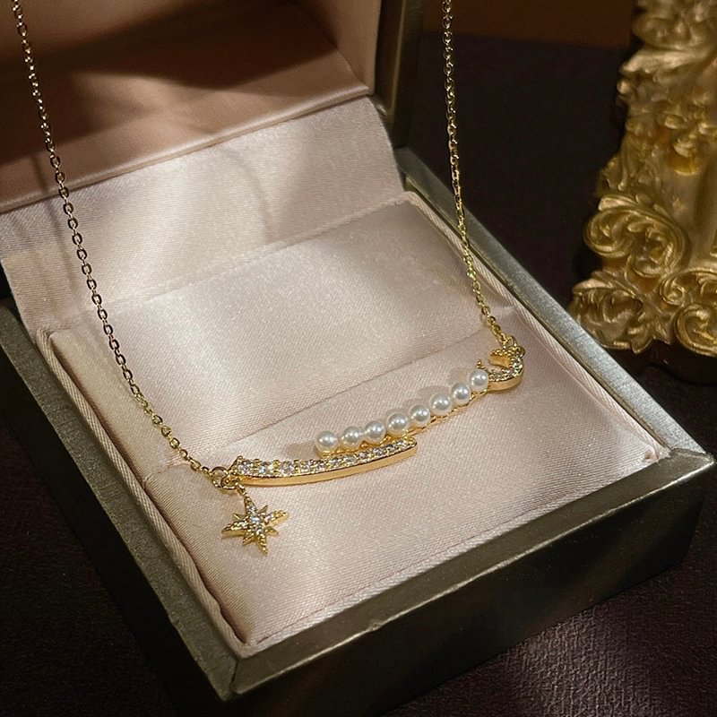 Xingyue Pearl Clavicle Chain