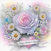 Diamond Painting-DIY Crystal Rhinestone Mother's Day Flower