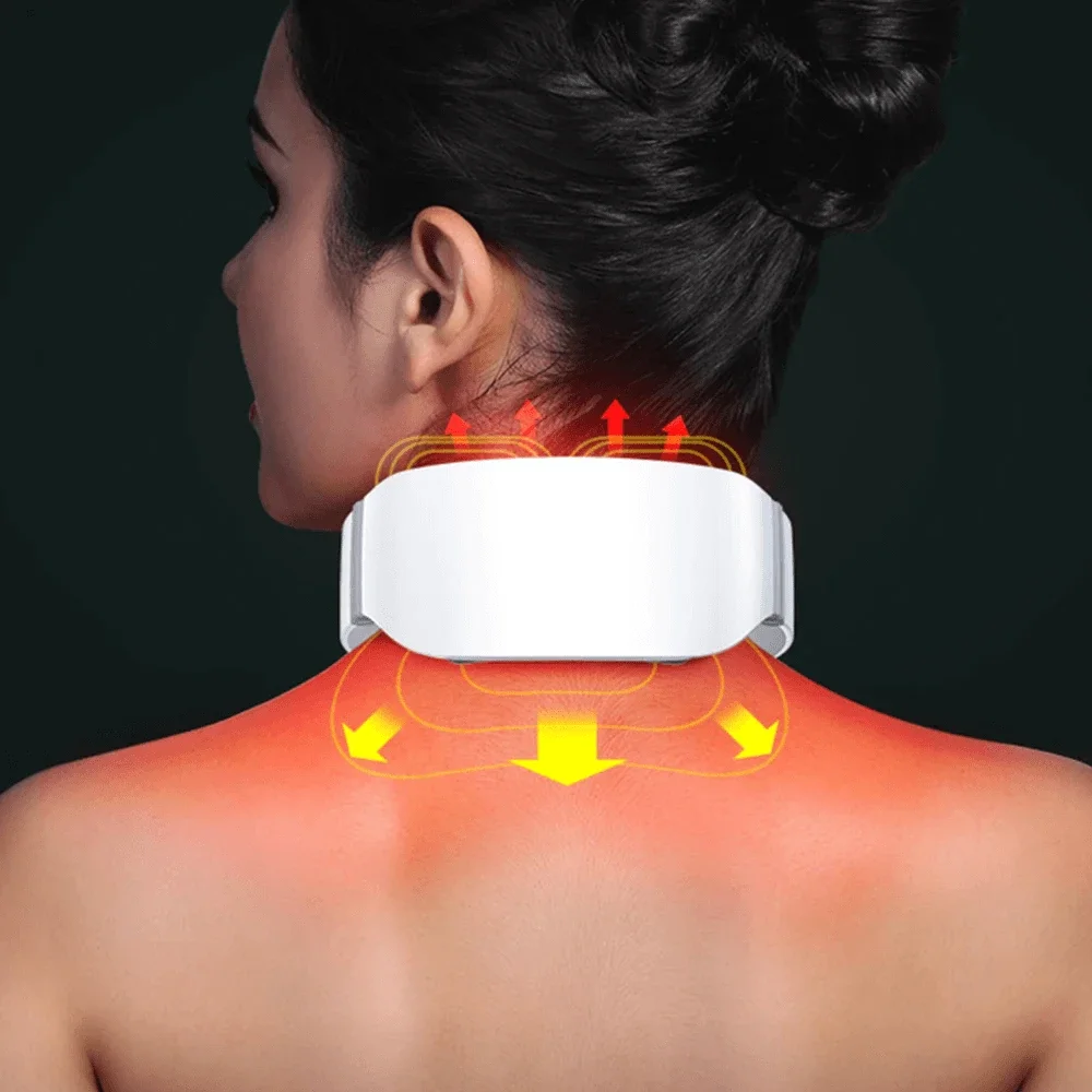 TENS Neck Relaxer With Heat Therapy