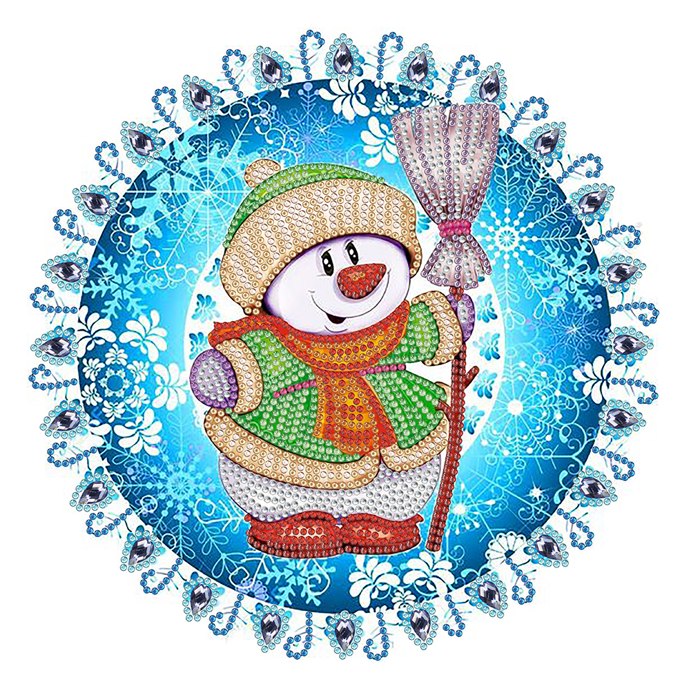 

Christmas Wreath - Special Shaped Diamond Painting - 30*30CM, 501 Original