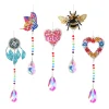 Sun Catcher Jewelry Window Wind Chime - 5D DIY Diamond Crafts