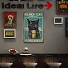 Cat Save Water Drink Beer - Vintage Metal Signs - 20*30cm/30*40cm