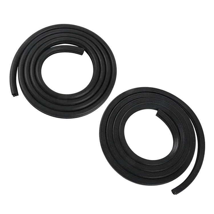 SEBLAFF 2Pcs Door Weatherstrip Seal Rubber Black Replacement 1988-2000 for Blazer Suburban Escalade Yukon Tahoe