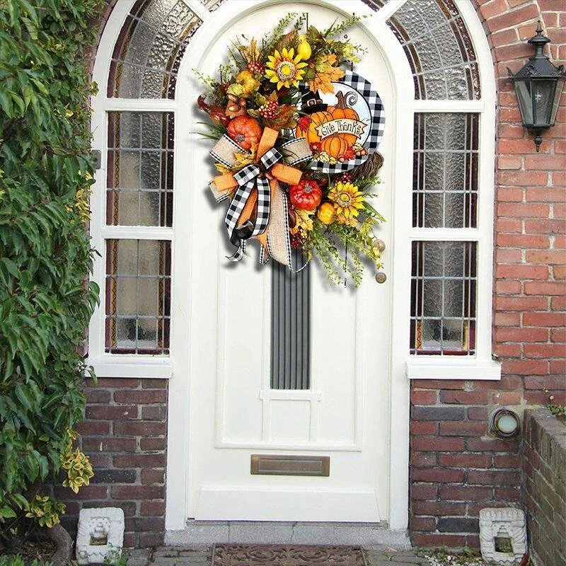 Fall Sunflower Wreath (Thanksgiving)