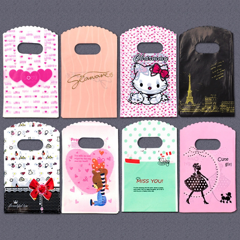 Minimalist Classic Style Multicolor Letter PE Party Gift Wrapping Supplies