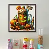 Halloween Magic Drinks-14CT Stamped Cross Stitch 50*50cm/19.69*19.69in tapestrymarket