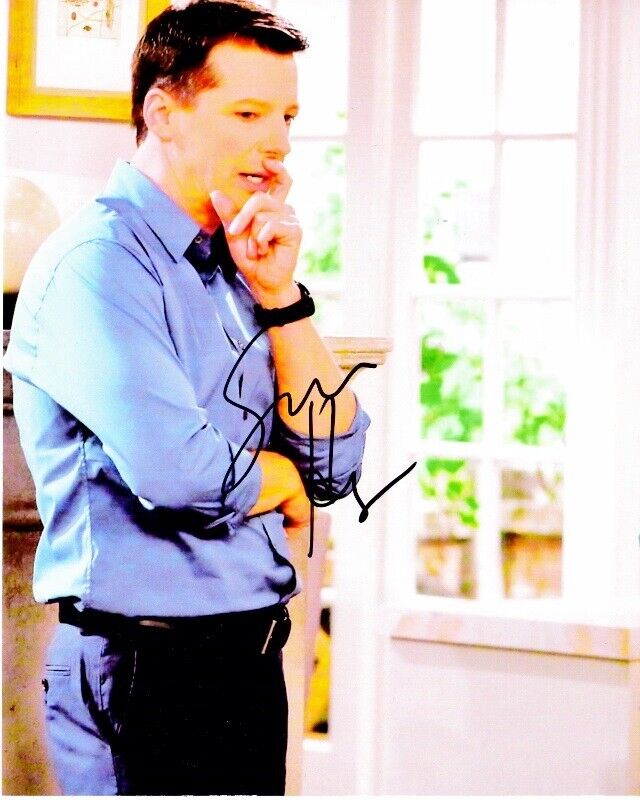 Sean Hayes Signed - Autographed Will & Grace Actor 8x10 inch Photo Poster painting