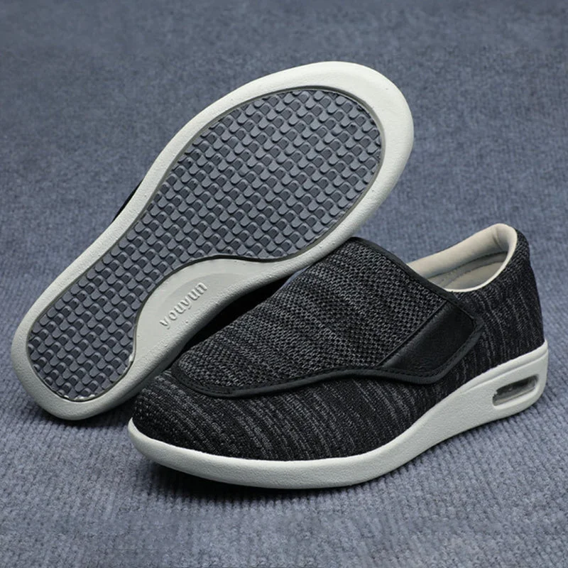 Unisex Plus Size Wide Diabetic Shoes For Elder Swollen Feet Function Shoes