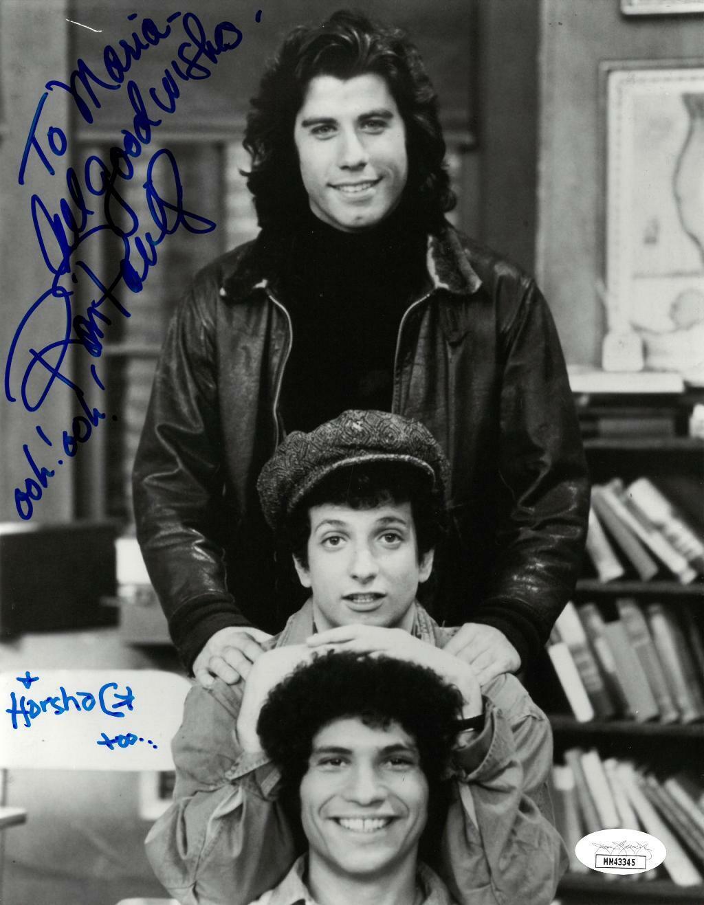 Ron Palillo Signed Welcome Back Kotter Autographed 8x10 B/W Photo Poster painting JSA #MM43345