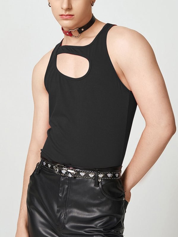 Sexy Hollow Out Chest Vest SKUI92883