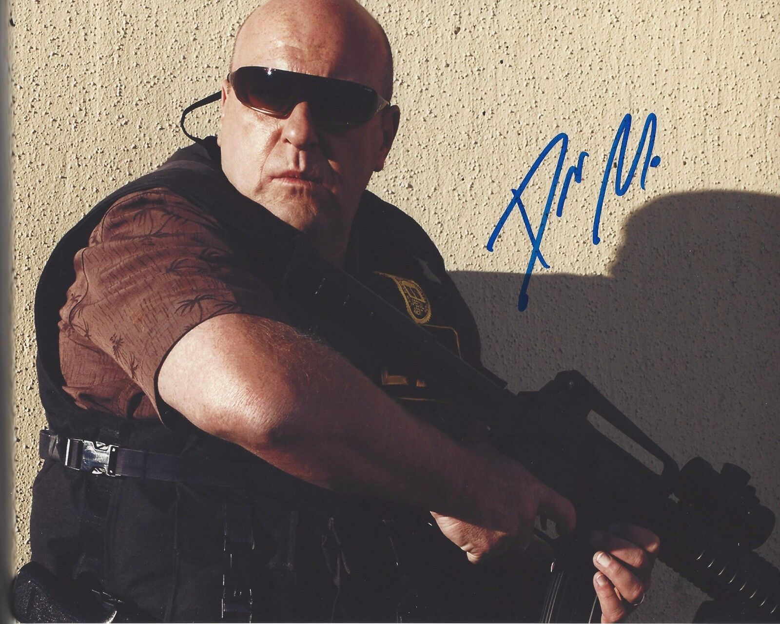 ACTOR DEAN NORRIS SIGNED 'BREAKING BAD' 8x10 Photo Poster painting W/COA HANK SCHRADER