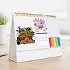 Festival DIY 12-Month Diamond Art Desk Calendar Creative Design