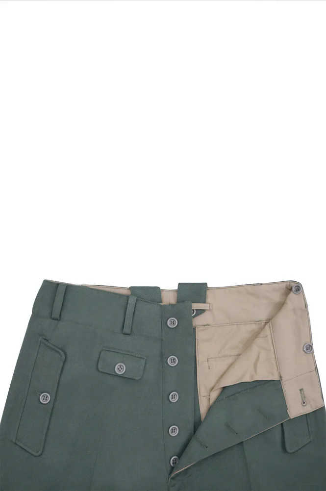   Elite German M1944 Field Grey Gabardine Trousers German-Uniform