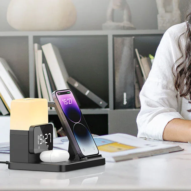 Bracket Clock Wireless Charger