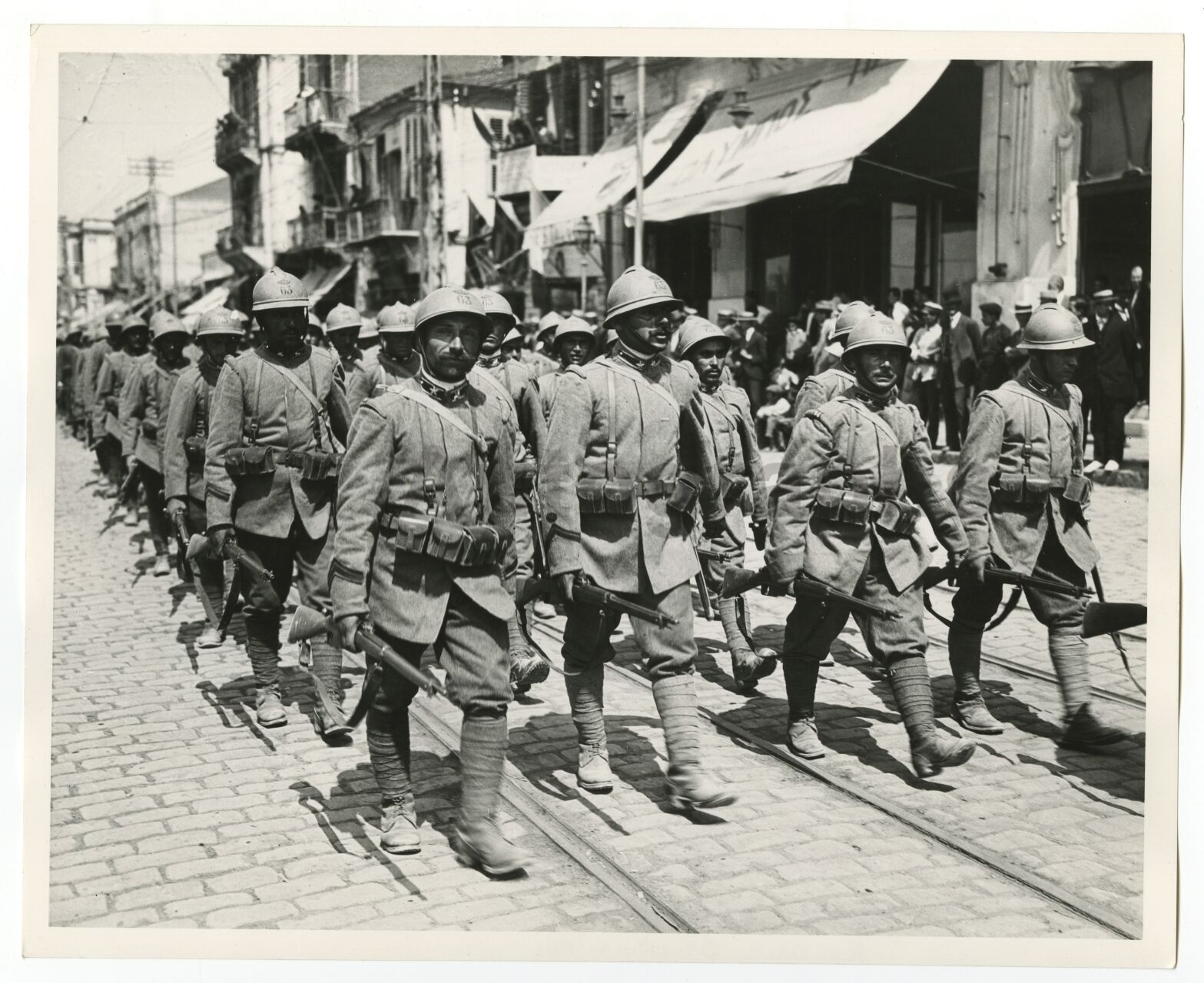 World War I - Vintage 8x10 Publication Photo Poster paintinggraph - Italians at Salonika