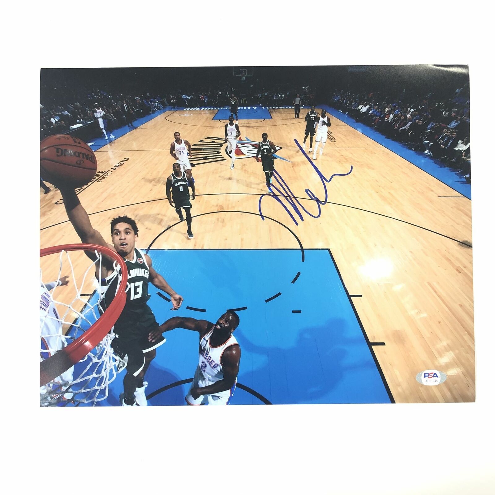 Malcolm Brogdon signed 11x14 Photo Poster painting PSA/DNA Milwaukee Bucks Indiana Pacers Autogr