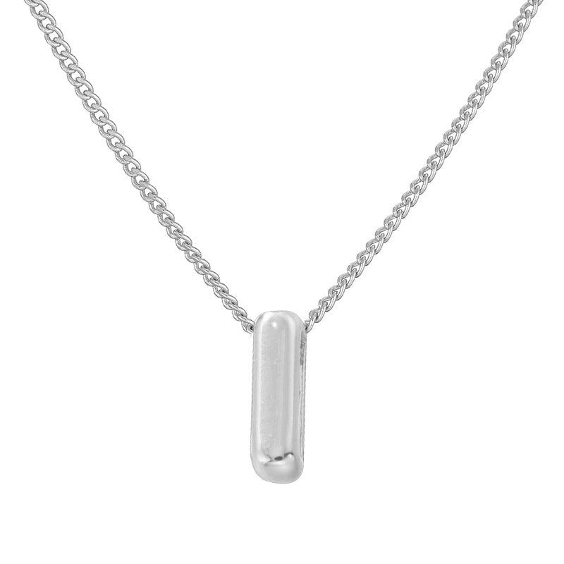 Copper 18K Gold Plated Letter Necklace