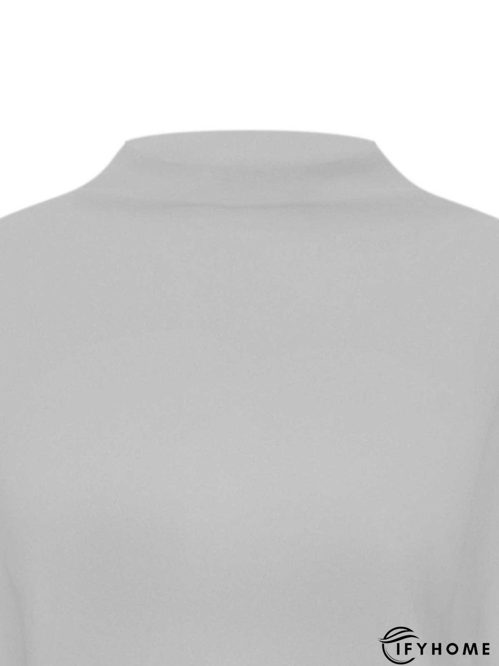 Casual Plain Boat Neck Long Sleeve Shirt | IFYHOME