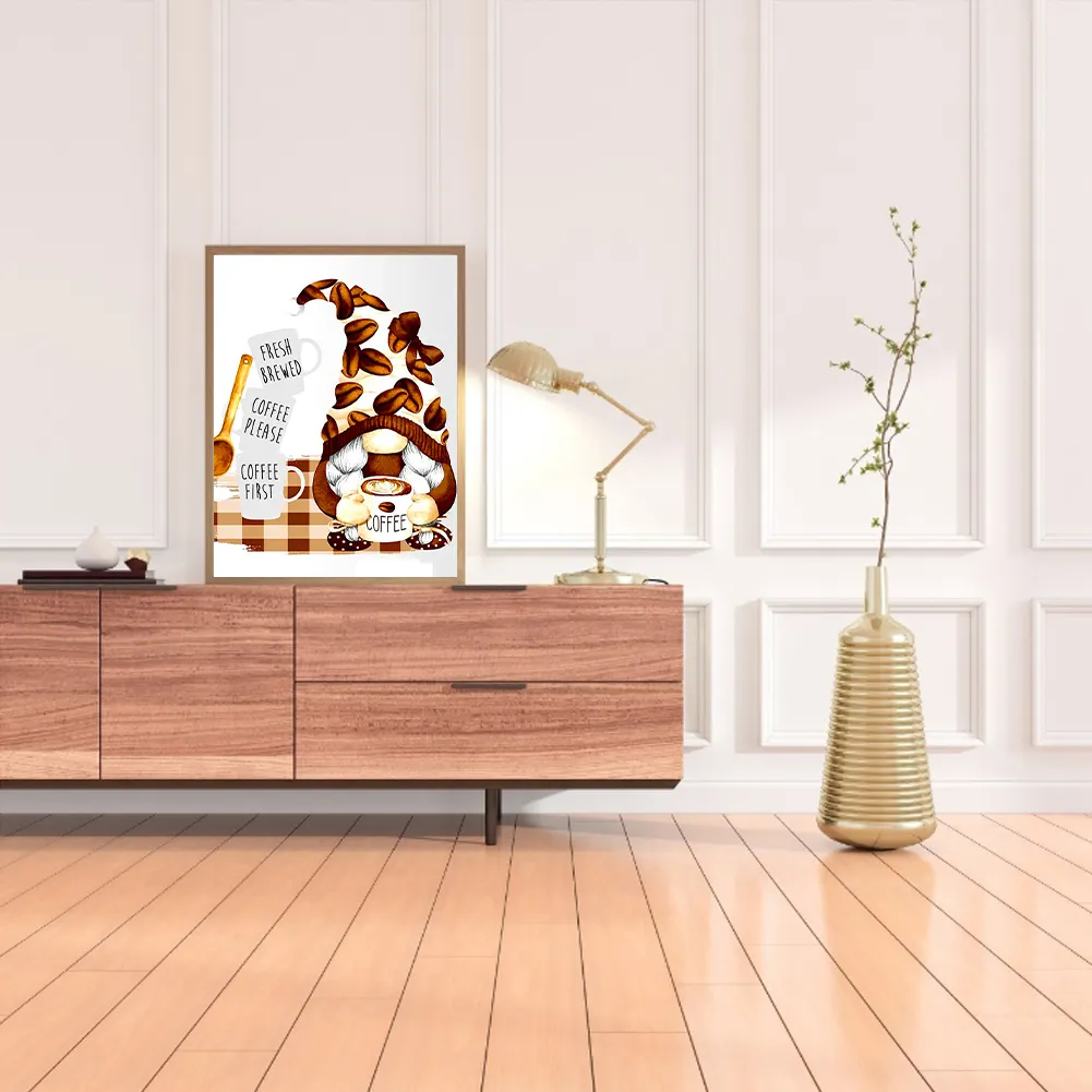 Diamond Painting - Full Round Drill - Coffee Bean Goblin(30*40cm)