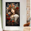 (40*70cm)Girl - Square AB Drill Diamond Painting