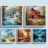 (Multi-Style) Landscape-11CT Stamped Cross Stitch 45*45/50*50cm
