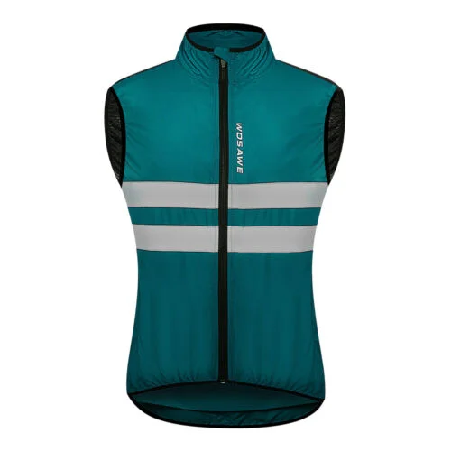 PMCC Cycling Men's Blue Sleeveless Vest Windproof/Waterproof Bicycle Gielt  Chaleco Ciclismo Cortavientos Ciclismo Hombre Winter