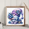 Blueberry Gnome-11CT Stamped Cross Stitch 45*45cm