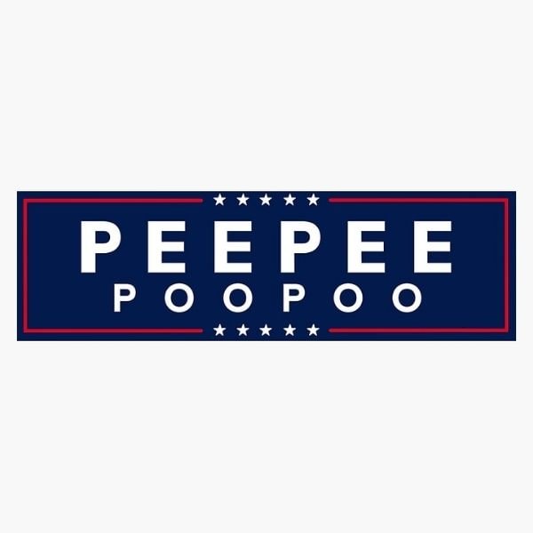 100PCS PeePee PooPoo 2024 Stickers