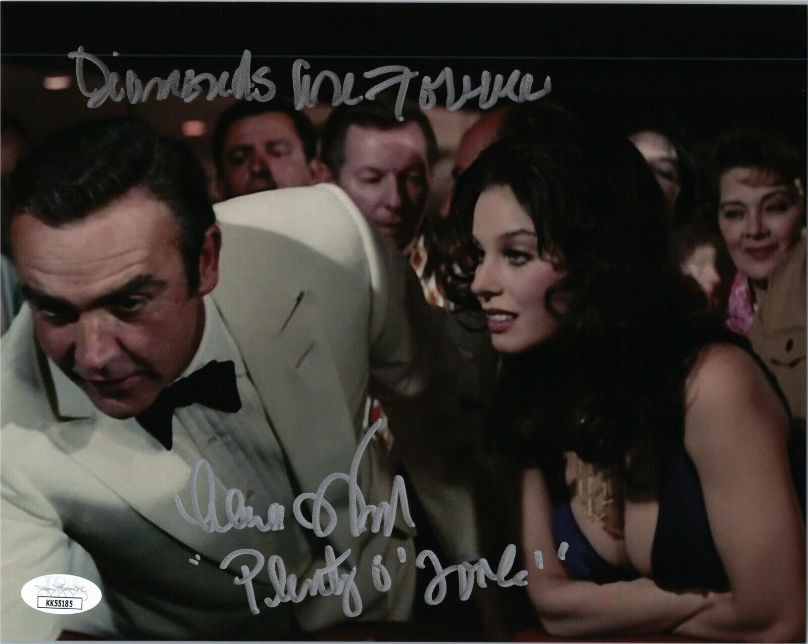 LANA WOOD Authentic Signed JAMES BOND ~Diamonds Are Forever