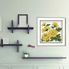 Flower-11CT Stamped Cross Stitch Kit(21*21cm)