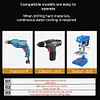 6PCS 4-Blade Saw Tooth Eccentric Drill Bit High-Strength Eccentric Twist Drill