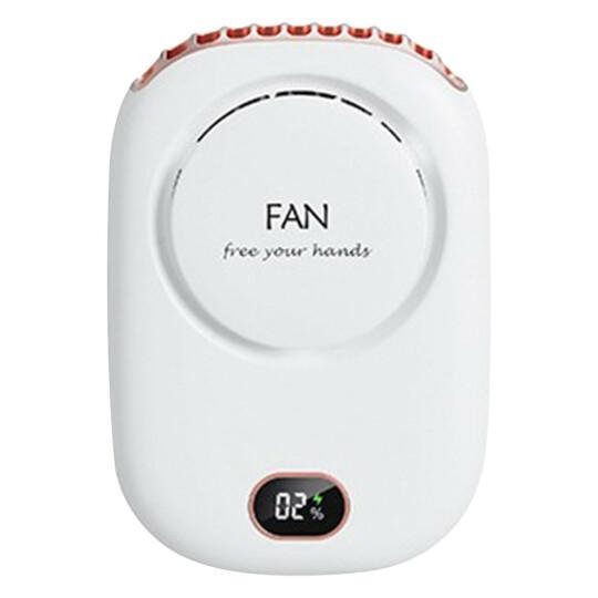 Leafless hanging neck fan