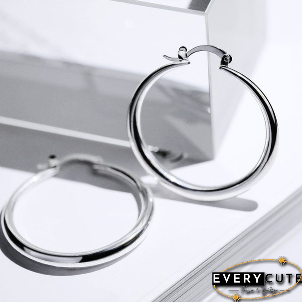 Exquisite Fashion 925 Silver 18K Gold Earrings Party Princess Engagement Wedding Christmas