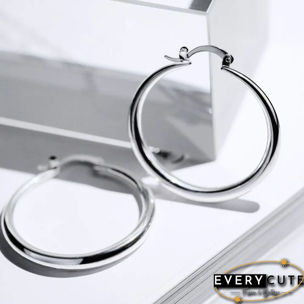 Exquisite Fashion 925 Silver 18K Gold Earrings Party Princess Engagement Wedding Christmas