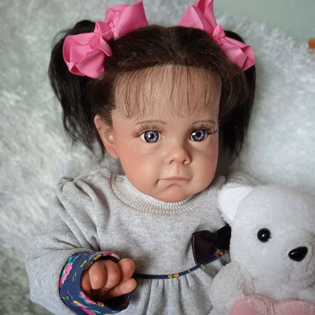 17'' Realistic And Lifelike Reborn Baby Cute Girl Doll Arya