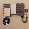 Intelligent Electric Towel Rack Drying Bathroom Heating Sterilizer Home Bathroom Punch-Free Bath Towel Rack Storage Rack