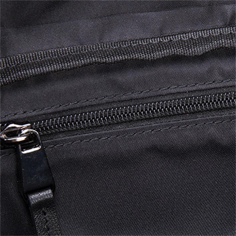 Urban Simple Style Leather Chest Bag Multifunctional Waist Bag Casual Crossbody Bag