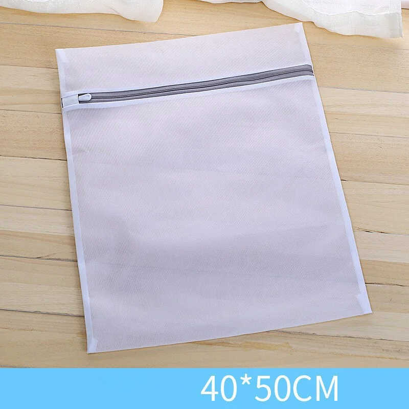 Mesh Laundry Bags for Washing Machine Travel Clothes Storage Net Zip Bag for Wash Bra Stocking and Underwear