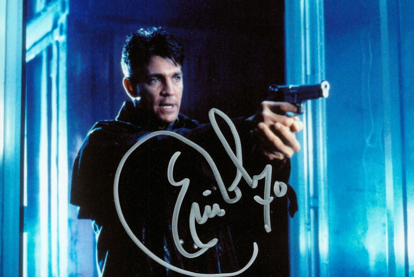 Eric Roberts Signed 6x4 Photo Poster painting Doctor Who Master fall Genuine Autograph + COA