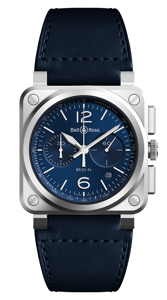Bell & Ross Instruments BR 03-94 BLUE STEEL Men's Watch